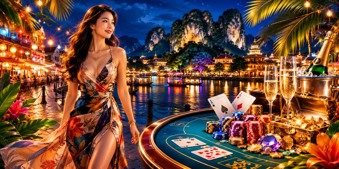 Pengguna Ipoh bermain baccarat dalam suasana santai di rumah