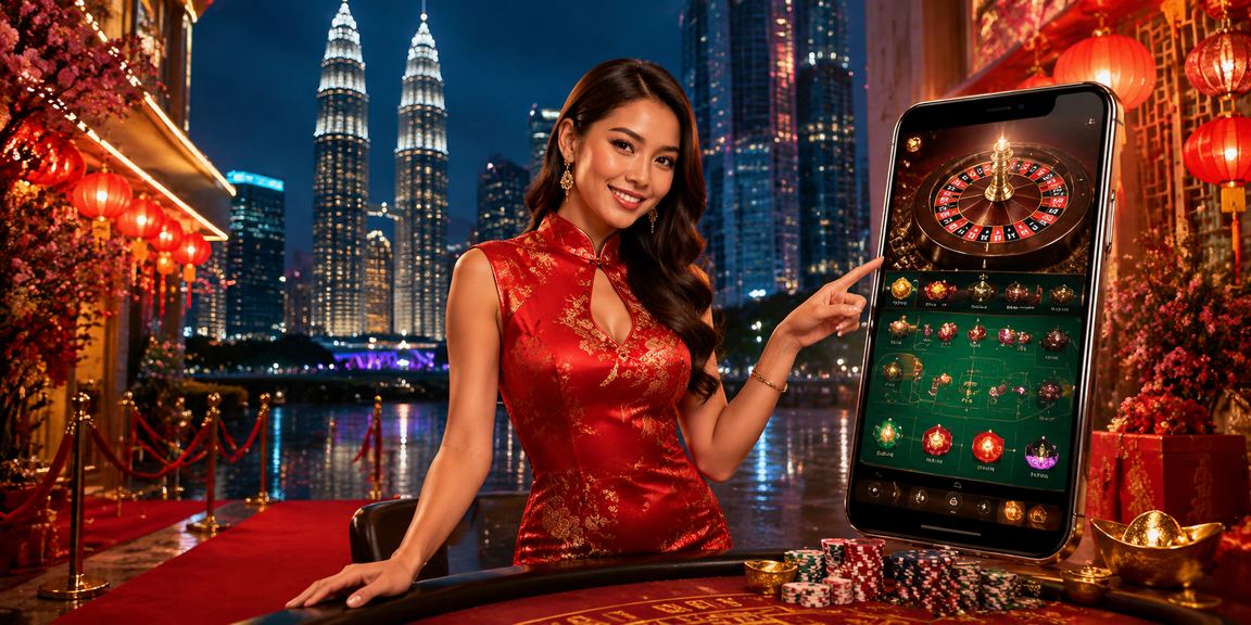 Pengguna Kuala Lumpur menggunakan aplikasi kasino dengan kawalan had deposit yang ditetapkan